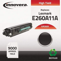 innovera - Black Toner Cartridge - Use with Lexmark E260D, E260DN, E360D, E360DN, E460DN, E460DW, E462DTN - Exact Tool & Supply