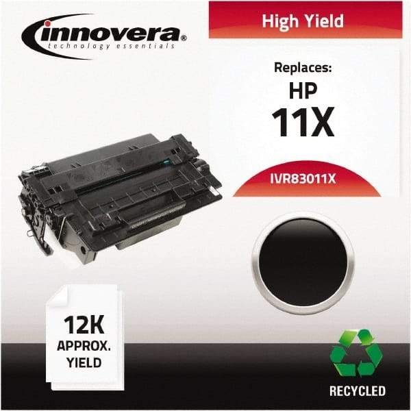 innovera - Black Toner Cartridge - Use with HP LaserJet 2420, 2430 - Exact Tool & Supply