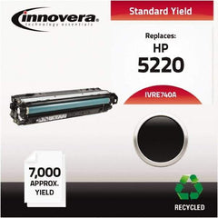 innovera - Black Toner Cartridge - Use with HP Color LaserJet CP5220, CP5225 - Exact Tool & Supply