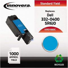 innovera - Cyan Toner Cartridge - Use with Dell C1660W - Exact Tool & Supply