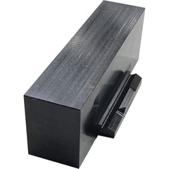 TE-CO - Vise Jaws; Jaw Shape: Flat ; Jaw Width (mm): 203.2 ; Jaw Width (Inch): 8 ; Jaw Width (Decimal Inch): 8 ; Jaw Height (mm): 63.5 ; Jaw Height (Inch): 2.5 - Exact Tool & Supply