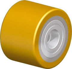Blickle - 2-3/64" Wide x 3.23" High x 3" Deep Hand Truck Roller - 968 Lb Load Capacity - Exact Tool & Supply