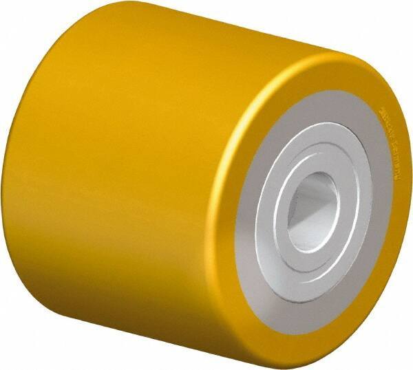 Blickle - 2-3/4" Wide x 3.23" High x 3" Deep Hand Truck Roller - 1,122 Lb Load Capacity - Exact Tool & Supply