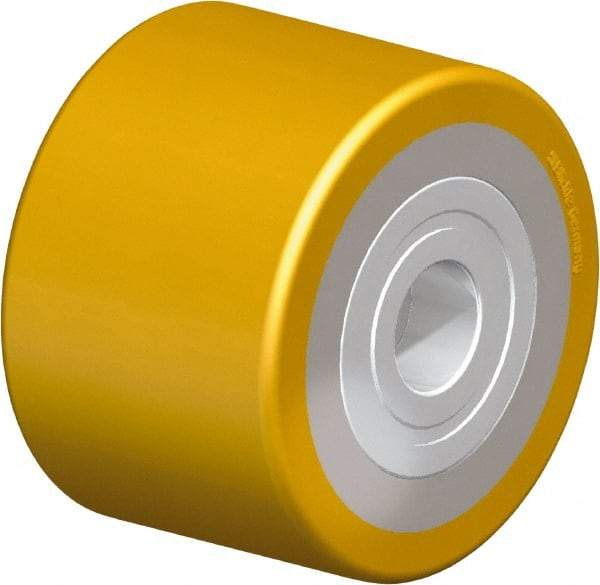 Blickle - 2-1/8" Wide x 3.15" High x 3" Deep Hand Truck Roller - 836 Lb Load Capacity - Exact Tool & Supply