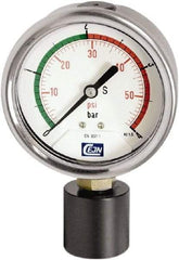 CEJN - Blow Gun OSHA Compliancy Gauge - Thread - Exact Tool & Supply