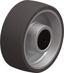 Blickle - 4 Inch Diameter x 1-37/64 Inch Wide, Polyurethane-Elastomer Blickle Softhane Caster Wheel - 220 Lb. Capacity, 5/16 Inch Axle Diameter, Ball Bearing - Exact Tool & Supply