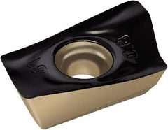 Walter - ADGT1606 G77 Grade WSP45S Carbide Milling Insert - TiAlN/Al2O3 Finish, 0.242" Thick, 0.425" Inscribed Circle, 0.79mm Corner Radius - Exact Tool & Supply