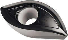 Walter - XDMT16T3095 F55 Grade WSP45S Carbide Milling Insert - TiAlN/Al2O3 Finish, 0.147" Thick, 3/8" Corner Radius - Exact Tool & Supply