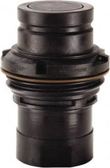 Parker - 1" Nominal Flow, 1 Thread, Nonspill Quick Disconnect Coupling - 60 Max psi, 40 to 140°F, Polypropylene Coupling, Fluorocarbon O-Ring - Exact Tool & Supply