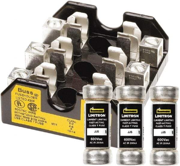 Parker - Frequency Drive Accessories Type.: Fuse Kit Style.: 25 Amp - Exact Tool & Supply