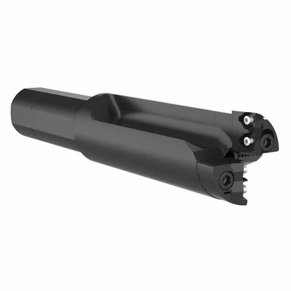 Allied Machine and Engineering - 4-27/64" Max Drill Depth, 2.2xD, 47.6mm Diam, Indexable Insert Drill - Exact Tool & Supply