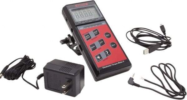 Proto - 0 to 2,000 Ft/lb, Electronic Torque Meter/Calibrator - Accurate to ± 0.5%, 7-1/4" OAL, 1/4, 3/8, 1/2, 3/4 & 1" Drive - Exact Tool & Supply