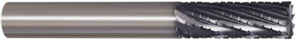 Seco - 6mm, 18mm LOC, 6mm Shank Diam, 65mm OAL, 6 Flute, Solid Carbide Square End Mill - Single End, Dura Finish, Helical Flute, 20° Helix, Right Hand Cut, Right Hand Flute, Series JC875 - Exact Tool & Supply