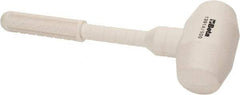 Beta - 18 oz Head 1-49/64" Face Diam Rubber Dead Blow Hammer - 11.4219" OAL, Rubber Handle - Exact Tool & Supply