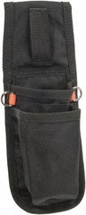 Proto - 11" Tethered Tool Holder - D-Ring Connection, 11" Extended Length, Black - Exact Tool & Supply