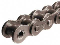Morse - 1-3/4" Pitch, ANSI 140-2, Double Strand Roller Chain - Chain No. 140-2, 1" Roller Diam, 1" Roller Width - Exact Tool & Supply