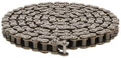 Morse - 3/4" Pitch, ANSI 60, Single Strand Roller Chain - Chain No. 60, 10 Ft. Long, 15/32" Roller Diam, 1/2" Roller Width - Exact Tool & Supply