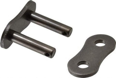 Morse - 1-1/2" Pitch, ANSI 120, Cottered Roller Chain Connecting Link - Chain No. 120 - Exact Tool & Supply