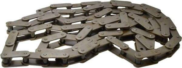 Morse - 1-1/2" Pitch, ANSI C2060H, Conveyor Chain - Chain No. C2060H, 10 Ft. Long, 15/32" Roller Diam, 1/2" Roller Width - Exact Tool & Supply