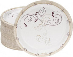 Solo - Solo Polycoated Paper Plates, 6" - Symphony Design - Exact Tool & Supply