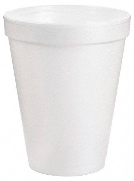 DART - Dart Foam Hot/Cold Cups, 8 oz - White - Exact Tool & Supply