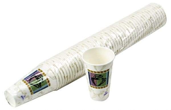 Dixie - Dixie Insulated Paper Hot Cups, 8 oz - Coffee Dreams Design - Exact Tool & Supply