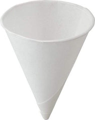 Solo - Solo Conical Paper Cold Cups, 4 oz - White - Exact Tool & Supply