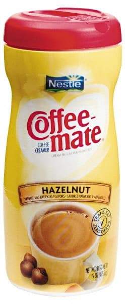 Coffee-Mate - 15 oz Hazelnut Powdered Creamer - Use with Hot Drinks - Exact Tool & Supply