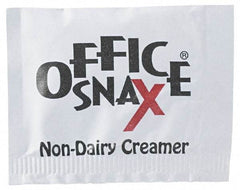 Office Snax - Powder Creamer Packets - Use with Beverages - Exact Tool & Supply