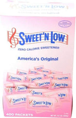 Sweet 'N Low - Artificial Sweetener - 0.035 Ounce Sweet 'n Low Artificial Sweetener Packets - Exact Tool & Supply