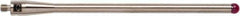 Renishaw - 0.1969 Inch Ball Diameter, Stainless Steel Stem, M4 Thread, Ruby Point Ball Tip CMM Stylus - 3.28 Inch Working Length, 0.1772 Inch Stem Diameter, 3-15/16 Inch Overall Length - Exact Tool & Supply