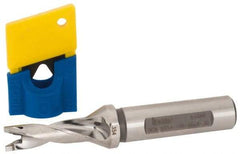 Iscar - 0.354" to 0.37" Diam, 3xD, 1.06" Max Depth, 1/2" Shank Diam, 3.46" OAL, Replaceable-Tip Drill - FCP, ICK, ICK-2M, ICM, ICP, iCP-2M Insert, 59353060 Toolholder, Series SumoCham - Exact Tool & Supply