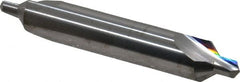 Hertel - #5 Plain Cut 82° Incl Angle Solid Carbide Combo Drill & Countersink - Exact Tool & Supply