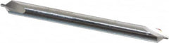 Hertel - #0 Plain Cut 90° Incl Angle Solid Carbide Combo Drill & Countersink - Exact Tool & Supply