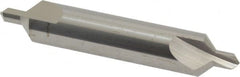 Hertel - #5 Plain Cut 90° Incl Angle Solid Carbide Combo Drill & Countersink - Exact Tool & Supply