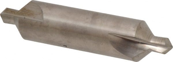 Hertel - #8 Plain Cut 90° Incl Angle Solid Carbide Combo Drill & Countersink - Exact Tool & Supply