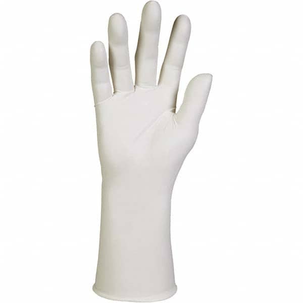 Kimtech - Size XS, 6.3 mil, Cleanroom Grade, Powder Free Nitrile Disposable Gloves - Exact Tool & Supply