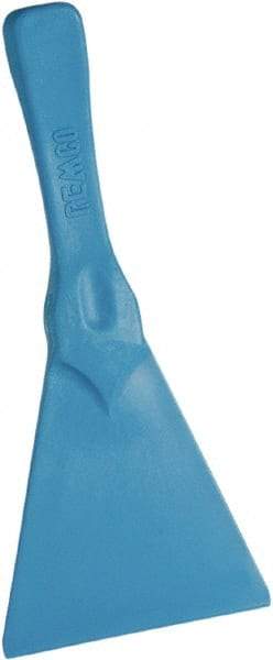 Remco - Stiff Polypropylene Straight Scraper - 4.4" Blade Width, Ergonomic Handle - Exact Tool & Supply