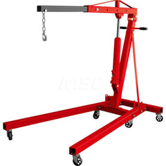 Big Red - Cranes; Type: Engine Hoist ; Load Capacity (Ton): 2 Tons ; Load Capacity (Lb.): 4000.000 ; Span: 4' 5" (Feet); Material: Steel ; Additional Information: Foldable - Exact Tool & Supply