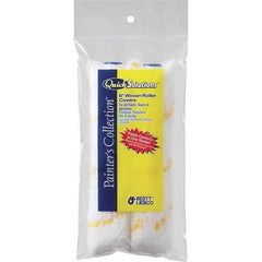 Krylon - 3/8" Nap, 4" Wide Paint Roller Cover - Smooth Texture, Woven - Exact Tool & Supply