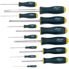 Bondhus - Hex Driver Sets Tool Type: Ball End Size Range (Inch): 0.050 - 3/8 - Exact Tool & Supply