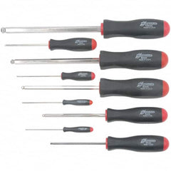 Bondhus - Hex Driver Sets Tool Type: Ball End Size Range (mm): 1.5 - 10 - Exact Tool & Supply