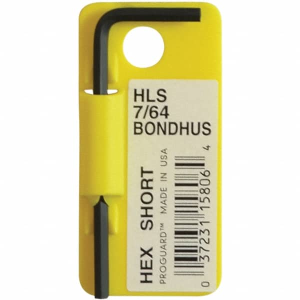 Bondhus - Hex Keys End Type: Hex End System of Measurement: Inch - Exact Tool & Supply