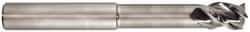 Niagara Cutter - 1", 3 Flute, Single End, Solid Carbide, 0.045" Corner Radius End Mill - 6" OAL, 45° Helix, Right Hand Flute, 1-1/4" LOC, Right Hand Cut, 3-1/2" Extended Reach - Exact Tool & Supply