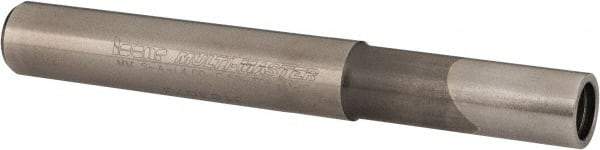 Iscar - Multimaster 1/2" Stepped Shank Milling Tip Insert Holder & Shank - 0.45" Neck Diam, T08 Neck Thread, 4" OAL, Carbide MM S-A Tool Holder - Exact Tool & Supply