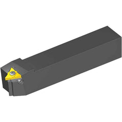 Vargus - External Thread, Right Hand Cut, 1-1/2" Shank Width x 1-1/2" Shank Height Indexable Threading Toolholder - 8" OAL, 5UE Insert Compatibility, AL Toolholder, Series U Style - Exact Tool & Supply