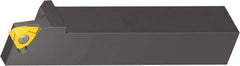 Vargus - External Thread, Right Hand Cut, 1" Shank Width x 1" Shank Height Indexable Threading Toolholder - 6" OAL, 4VER Insert Compatibility, NL Toolholder, Series Slim Throat - Exact Tool & Supply