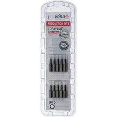 Wiha - 1/4" Drive IP10 Torx Plus Screwdriver Bit - 1" OAL, Insert Bit - Exact Tool & Supply