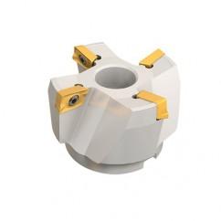 75° Arbor Mnt Face Mill - F75A-D3.00-1.00-M; 3" Dia - Exact Tool & Supply