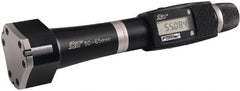 Fowler - 6 to 8", 115mm Gage Depth, 0.001mm Resolution, Ratchet Stop Thimble, Electronic Inside Hole Micrometer Set - Exact Tool & Supply